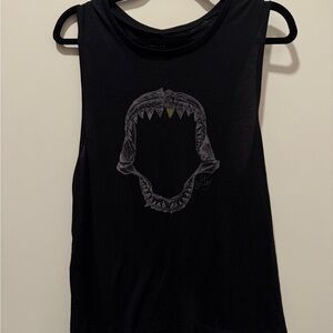 Jetty Shark tooth Muscle Tank